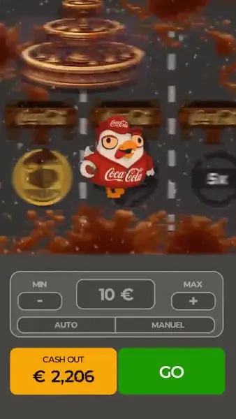Кадр рекламы Chicken Road