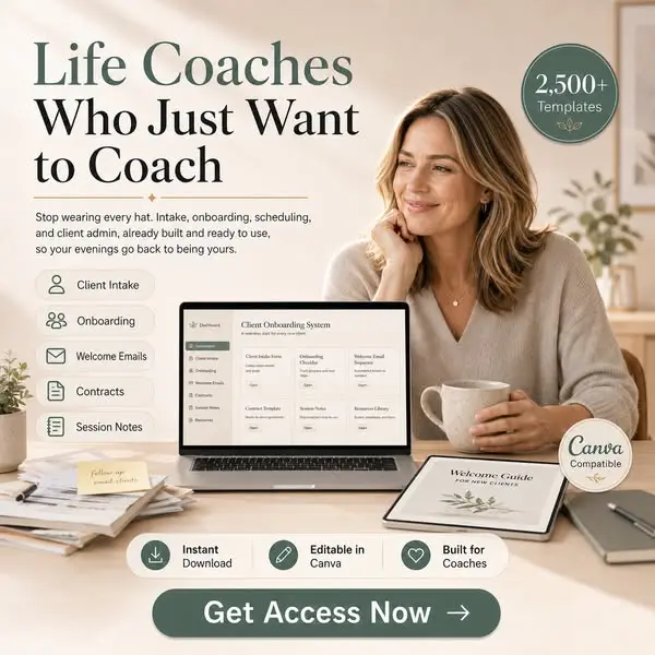 Кадр рекламы Life Coaching Kit Pro