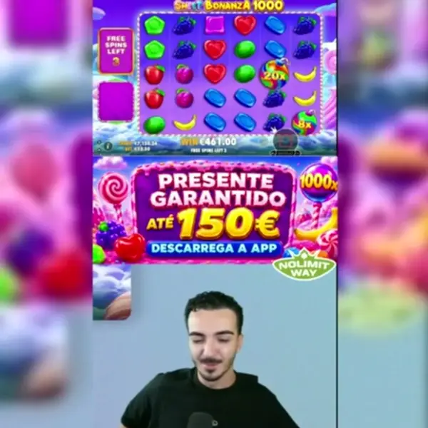 Кадр рекламы Sweet Bonanza