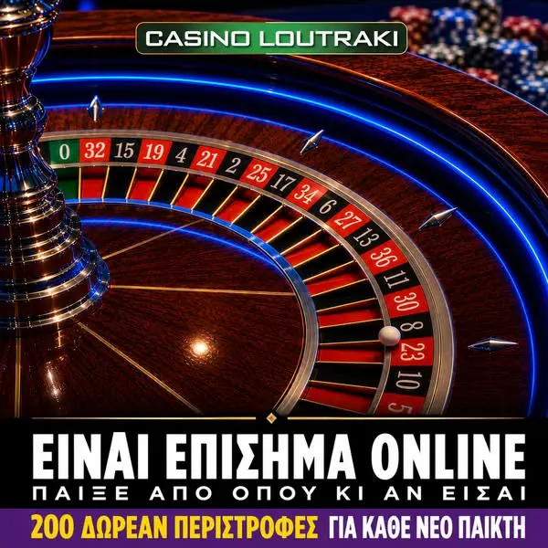 Кадр рекламы Loutraki Online