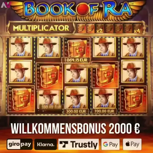 Кадр рекламы Book of Ra