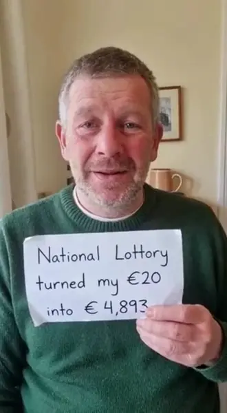 Кадр рекламы Lotto.ie