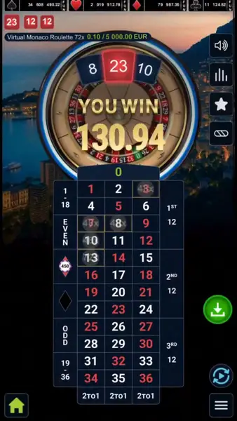 Кадр рекламы Royal Spin