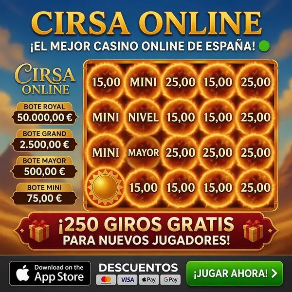 Кадр рекламы Cirsa Casino