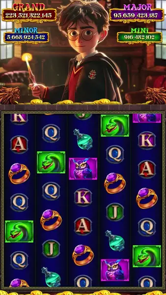 Кадр рекламы Harry Potter Casino