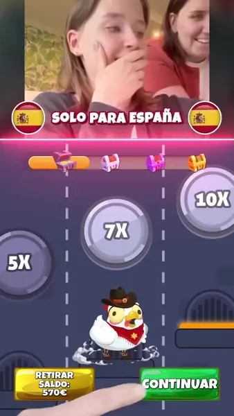 Кадр рекламы Chicken Road 2