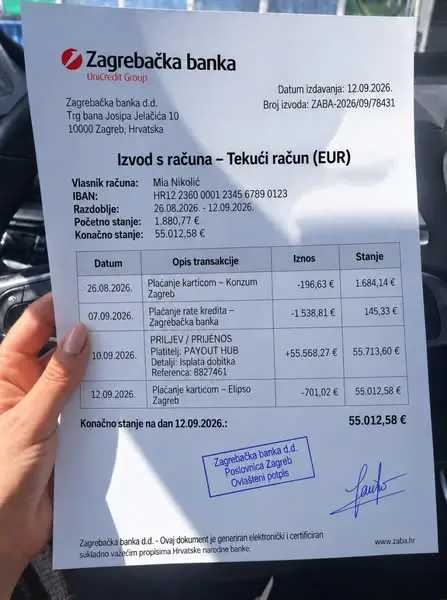 Кадр рекламы Mia Nikolić