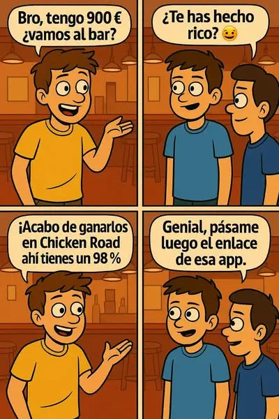 Кадр рекламы Chicken Road New