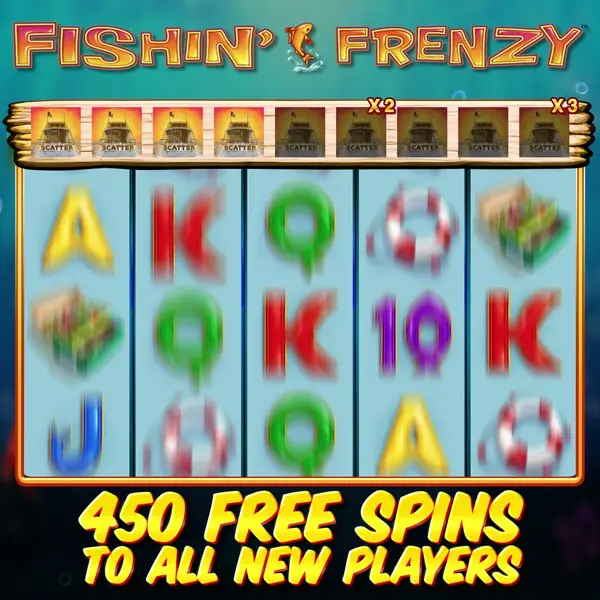 Кадр рекламы Fishin Frenzy Game