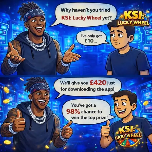 Кадр рекламы KSI Roulette