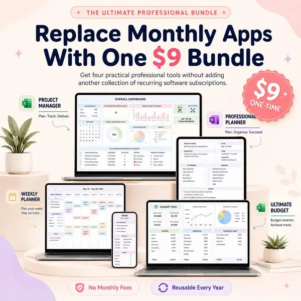 Кадр рекламы Professional Business Bundle