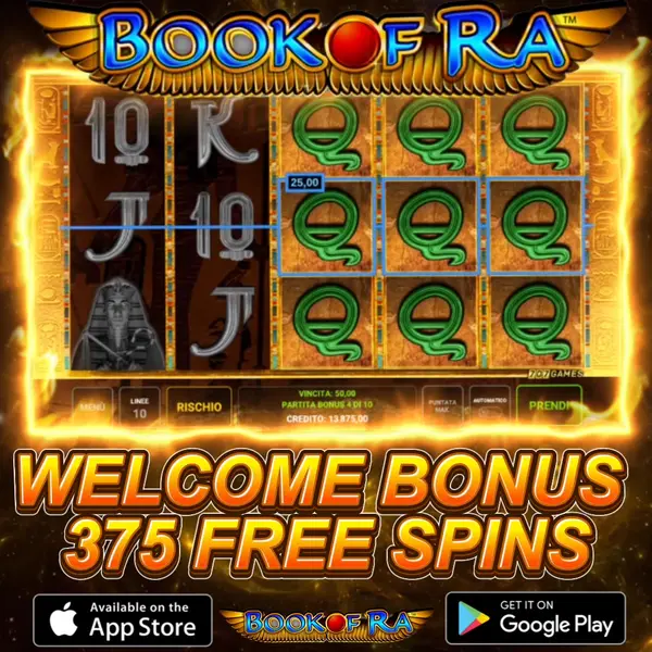 Кадр рекламы Book of RA