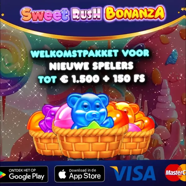 Кадр рекламы Sweet Rush Bonanza