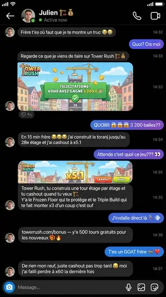 Кадр рекламы Tower Game