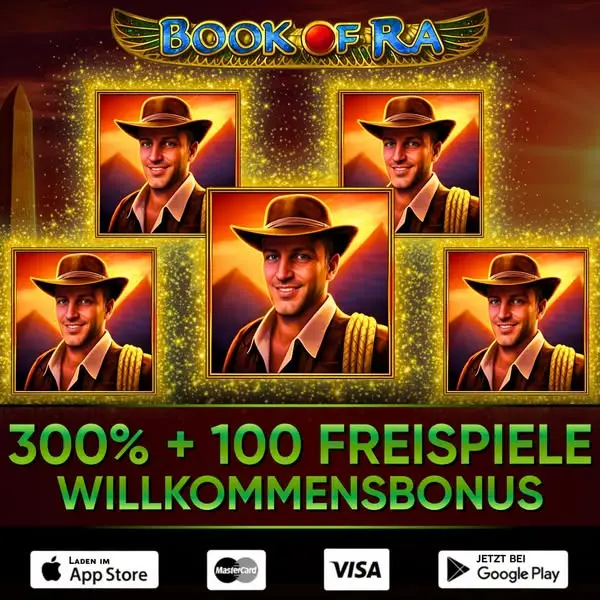Кадр рекламы Book of Ra Deluxe