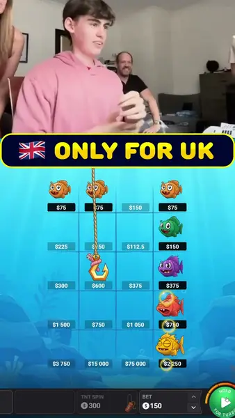 Кадр рекламы UK Slots