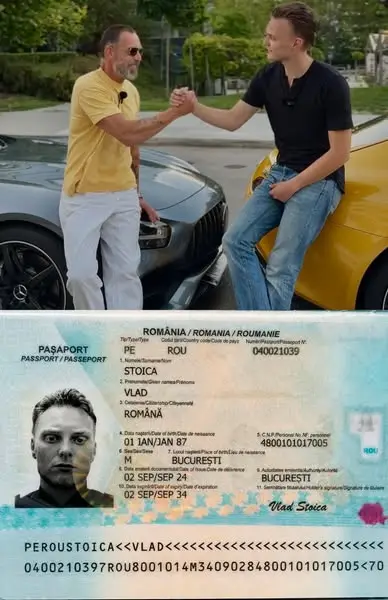 Кадр рекламы Vlad Stoica