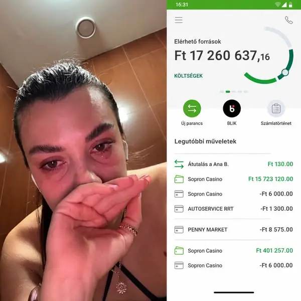 Кадр рекламы Magyar Posta Win
