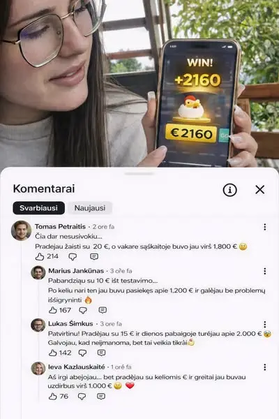 Кадр рекламы Žaidimų   Lietuva
