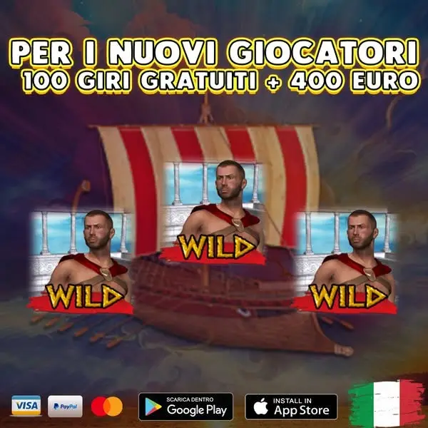 Кадр рекламы Ulisse Slot Online