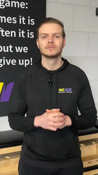Кадр рекламы WE ARE - jouw transformatie binnen 12 weken