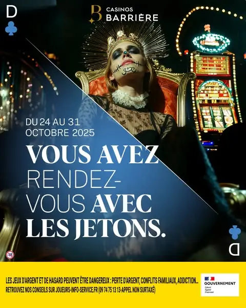 Кадр рекламы Casino Barrière Le Touquet