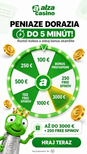 Кадр рекламы Alza Slots