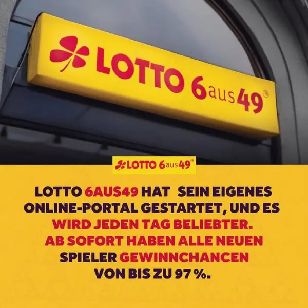 Кадр рекламы Lotto Games