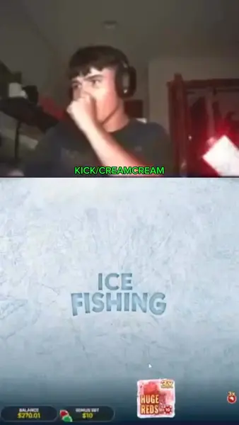 Кадр рекламы Frozen Fishing