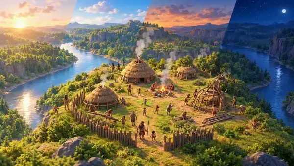 Кадр рекламы THYNK Games