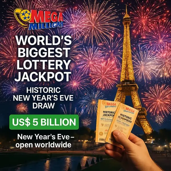 Кадр рекламы Mega Lottery USA
