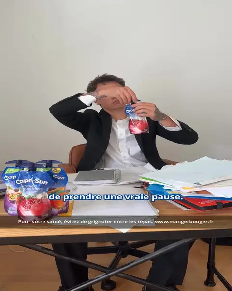Кадр рекламы Capri-Sun France