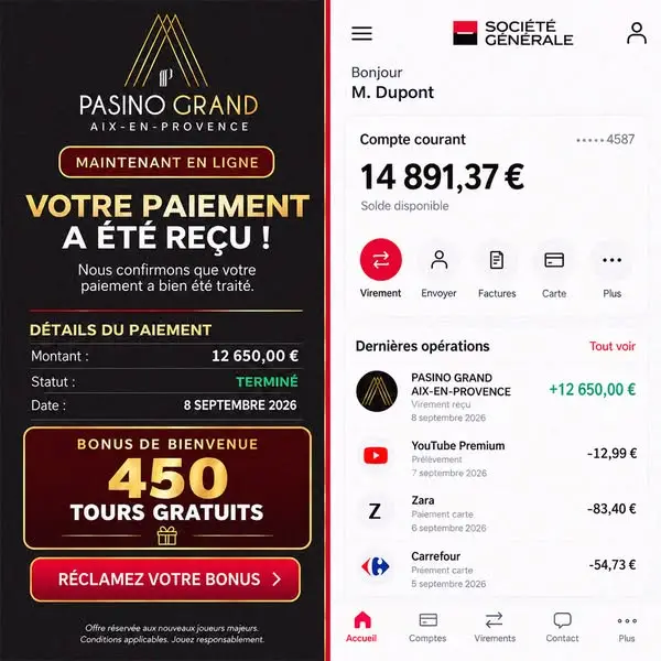 Кадр рекламы Сasino Grand Aix-en-Provence