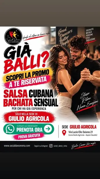 Кадр рекламы Social Dance Roma