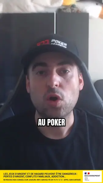 Кадр рекламы Poker Académie