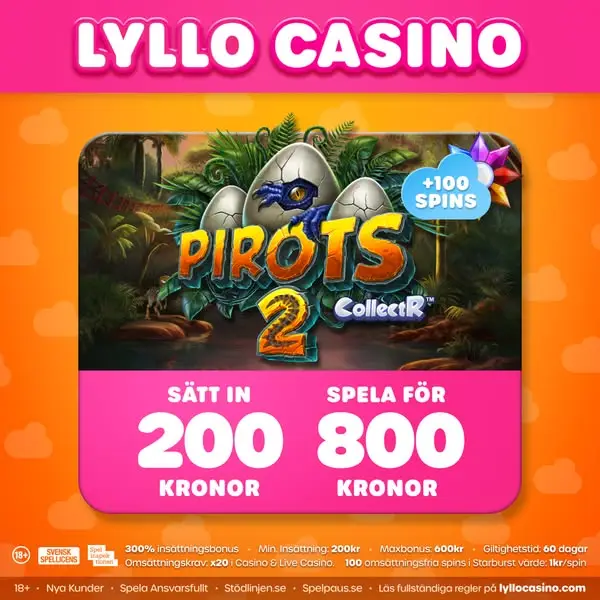 Кадр рекламы Lyllo Casino