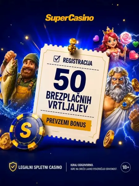 Кадр рекламы Supercasino.si
