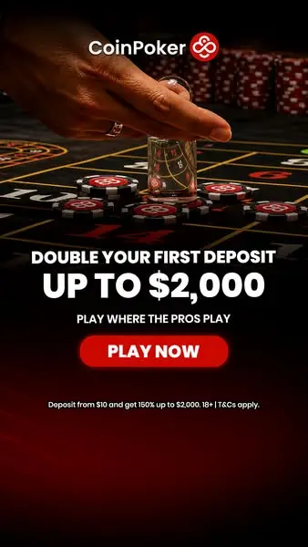 Кадр рекламы CoinPoker