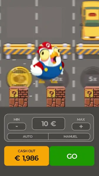 Кадр рекламы Chicken Road