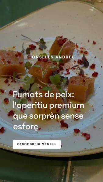 Кадр рекламы Andreu Gastronomia