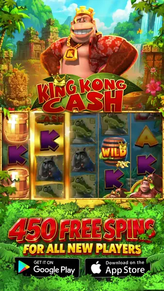 Кадр рекламы King Kong Cash app