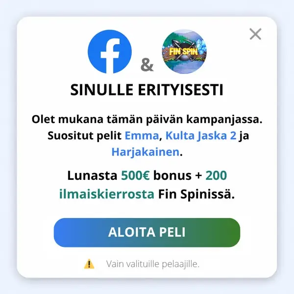 Кадр рекламы Finland Casino
