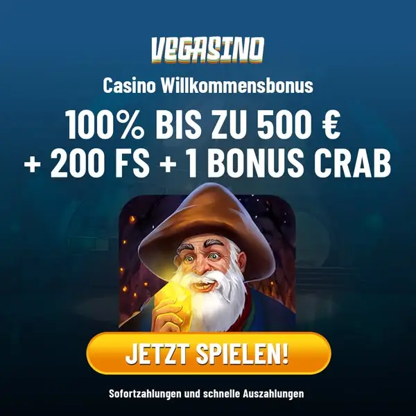 Кадр рекламы Vegasino German