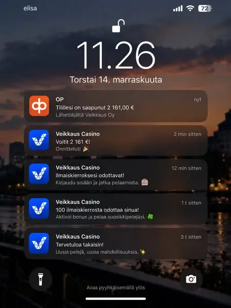 Кадр рекламы Klassiset Slotit