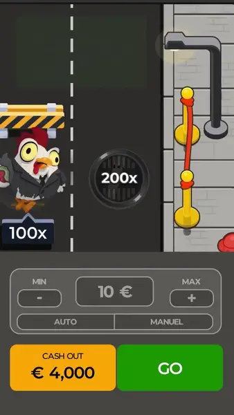 Кадр рекламы Chicken Road