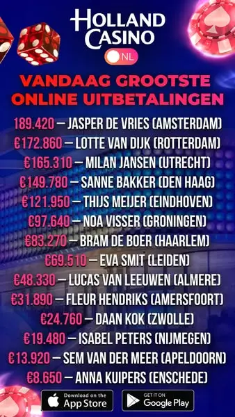 Кадр рекламы Holland Slots