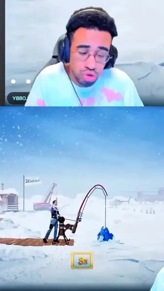 Кадр рекламы Ice Fishing