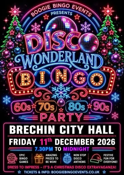 Кадр рекламы Boogie Bingo Events