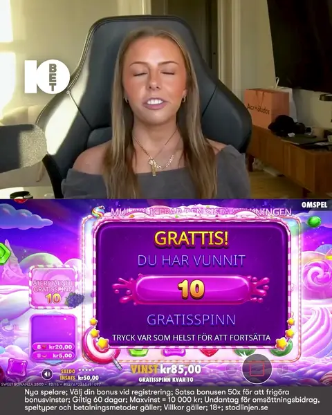 Кадр рекламы 10bet Sverige