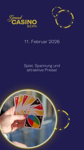 Кадр рекламы Grand Casino Bern